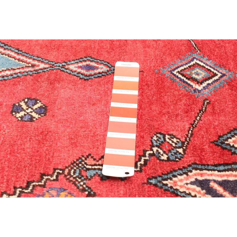 ECARPETGALLERY Hand-knotted Anadol Red Wool Rug - 4'7 x 8'2