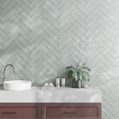 Apollo tile 3" x 12" Colorway Matte Gray Glass Tile (5 sq ft/case) - 20 Pack