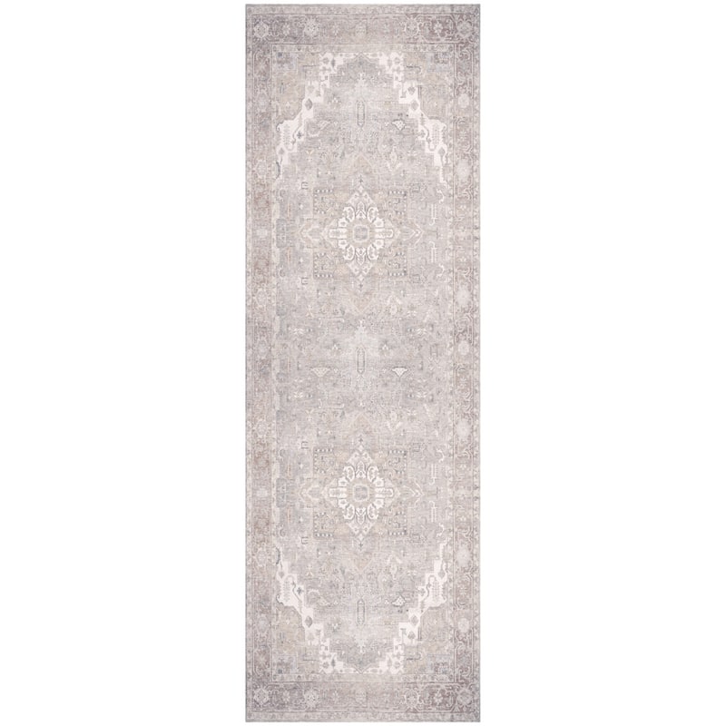 Nourison Vintage Washables Indoor only Persian Area Rug - 2' x 6' - Blue