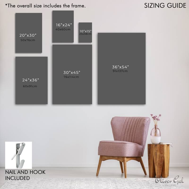 Wynwood Studio Canvas Abstract Sunset Vissage Yellow and Light Blue Wall Art Canvas Print