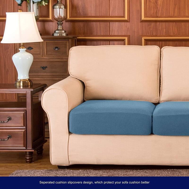 Subrtex Stretch Separate Sofa Cushion Slipcovers (1/2/3 PCS)