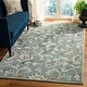 preview thumbnail 3 of 12, SAFAVIEH Handmade Jardin Jamya Country Floral Wool Rug 3' x 5' - Grey/Multi - Rectangle