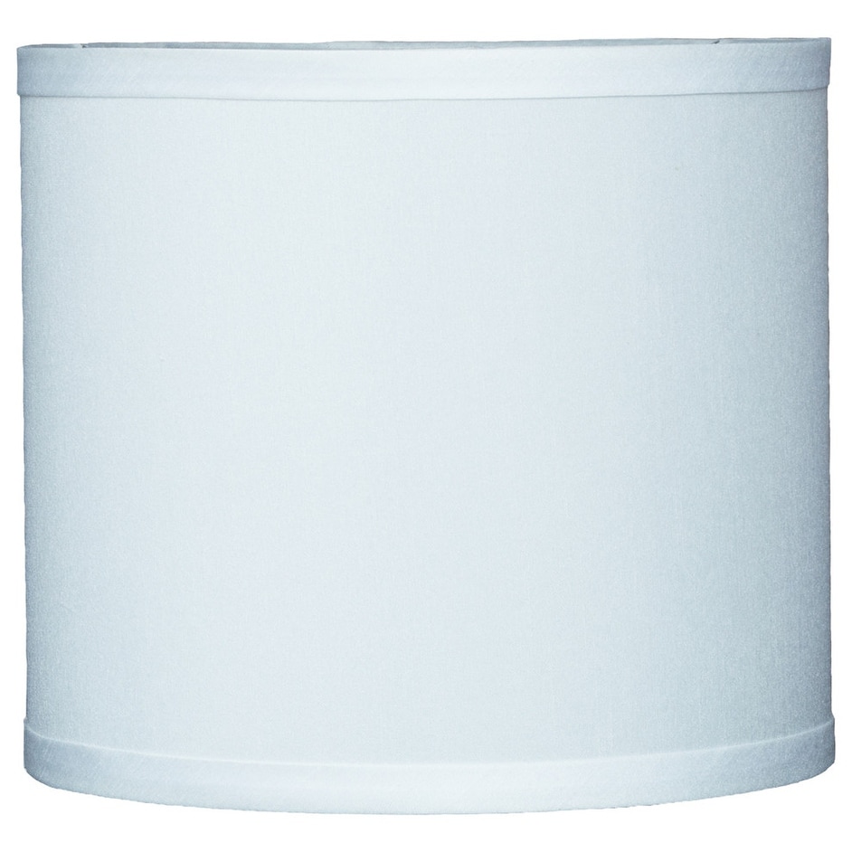 Moderne Vanity Light Cover Refresh Kit, 26"W White Textured Fabric Shade - DIY Upgrades Hollywood Lights (No Wiring) - 26 IN