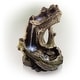 preview thumbnail 13 of 38, Alpine Corporation Outdoor Water Fountain with LED Lights