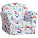 preview thumbnail 1 of 3, Kid's Sofa Armchair with Design and Thick Padding Multi-color