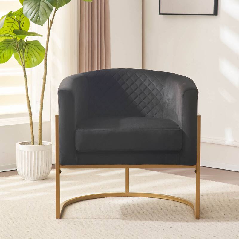 Upholstered Chair - Black