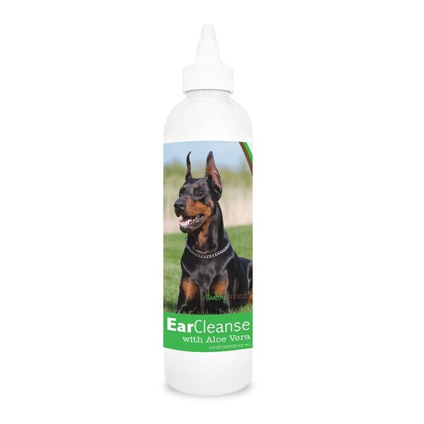 Healthy Breeds Doberman Pinscher Ear Cleanse 8 Oz