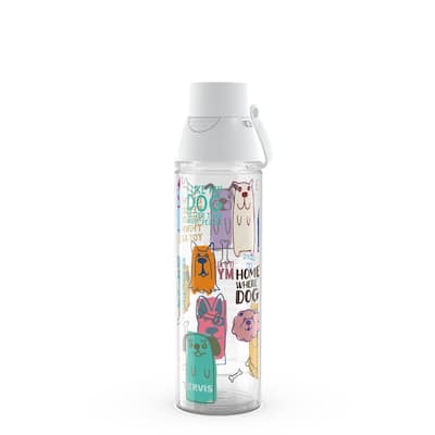Tervis Dog Sayings Made in USA Double Walled Insulated Travel Tumbler, Classic - 24oz Venture Lite Water Bottle