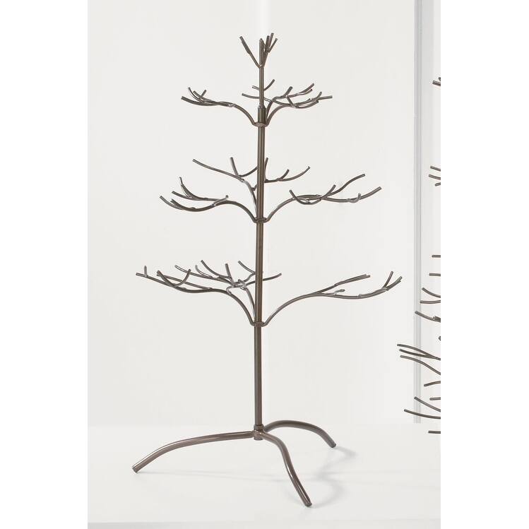 25" Metal Ornament Tree