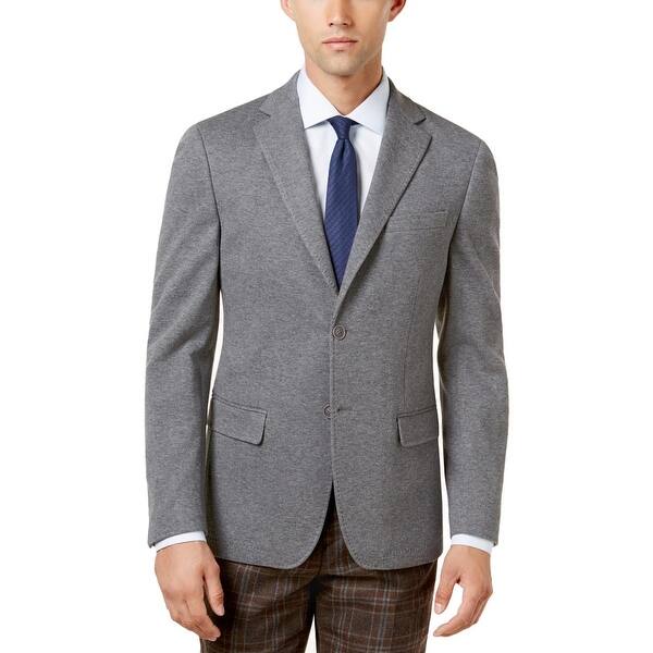 Shop Calvin Klein Mens Knit Blazer Slim Fit Casual 42r