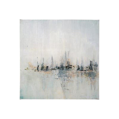 Waterfront I (20 x 20) Canvas Art Print