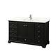 Option Dark Espresso / Giotto Quartz Top / Polished