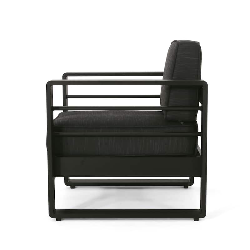 Maya Bay Aluminum Club Chairs (Set of 2) by Christopher Knight Home