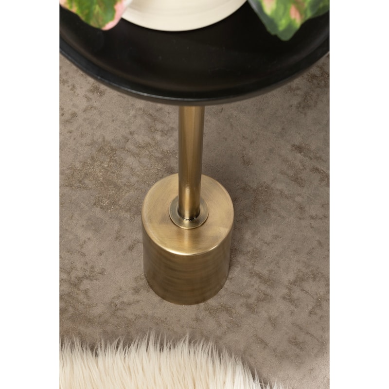Kate and Laurel Xyler Wood and Metal Drink Table