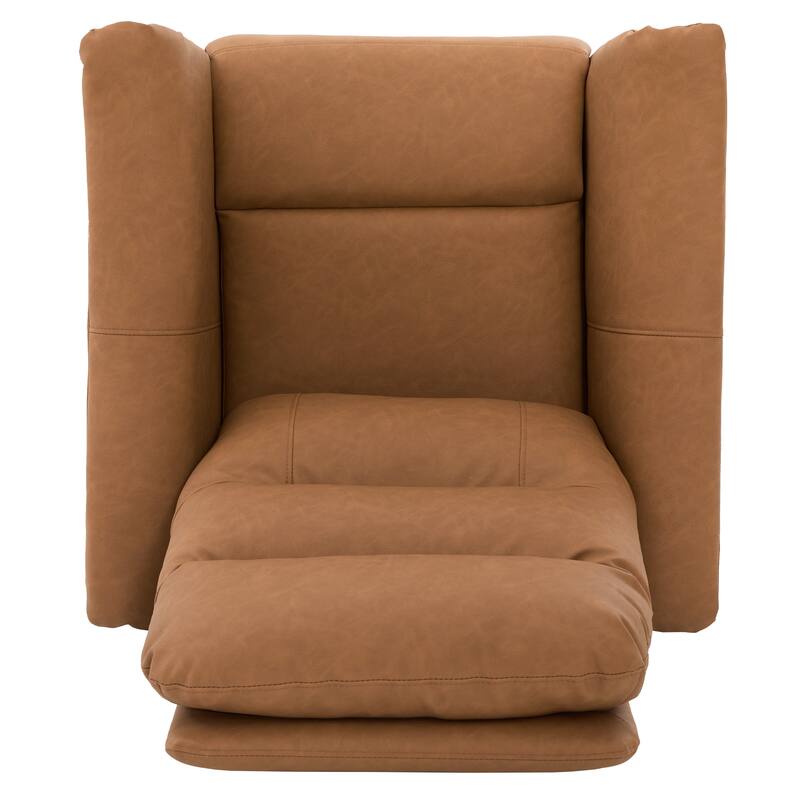 Manual Recliner Chair Rocking and Swivel Recliner Massage Recliner with 8-Point Massage Function and Adjustable Backrest
