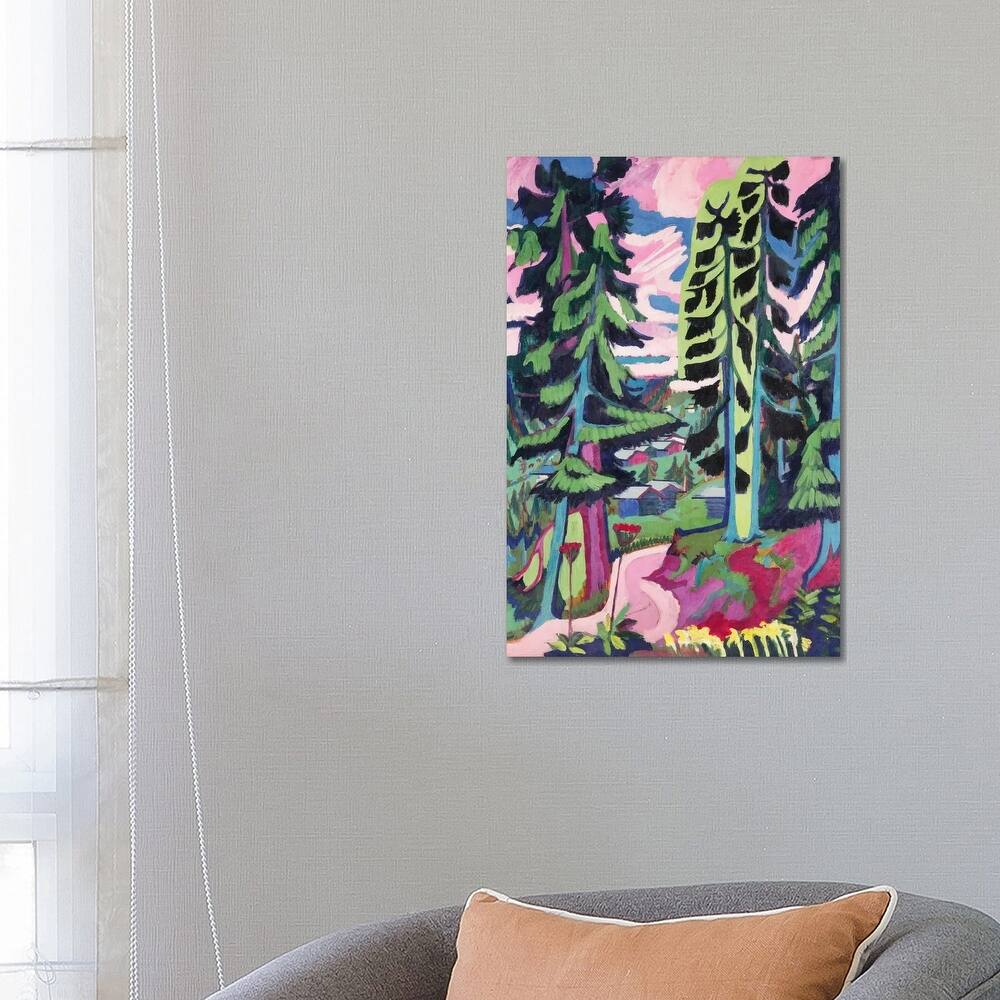 iCanvas "Wild Mountain " by Ernst Ludwig Kirchner Canvas Print
