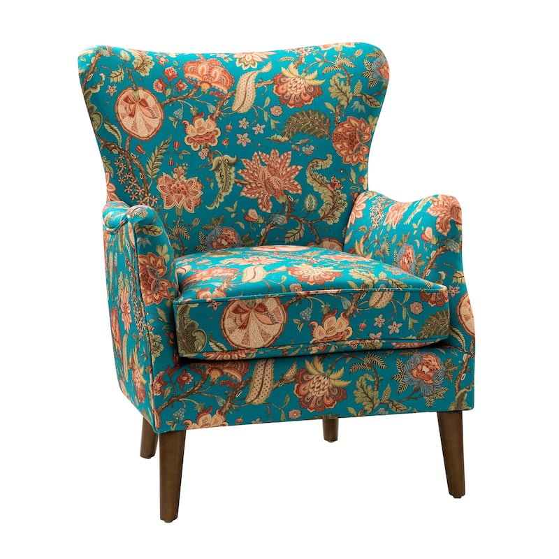 Nikolaus Comfy Living Room Armchair with Hardwood Legs by HULALA HOME