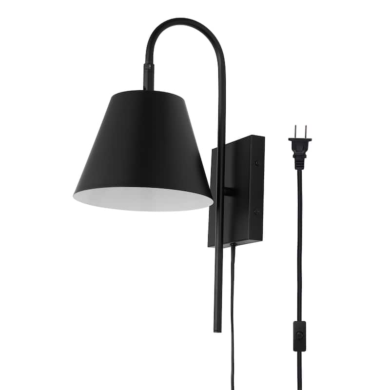 SAFAVIEH Lighting Soghra 11-inch Wall Sconce (LED Bulbs Included) - 7.6 In. W x 10.5 In. D x 18 In. H - 8Wx11Dx18H