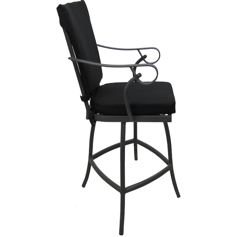 Outdoor or Indoor Counter 26", 30" or Extra Tall 34" Bar Stool - Jamey