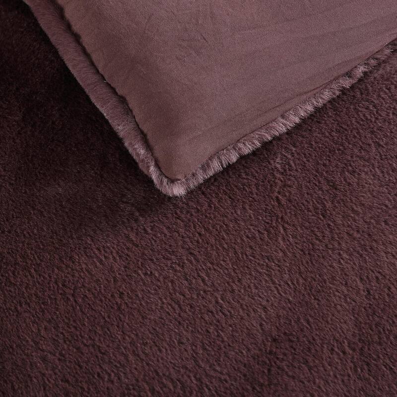 Vera Wang Signature Solid Red Reversible Comforter Set