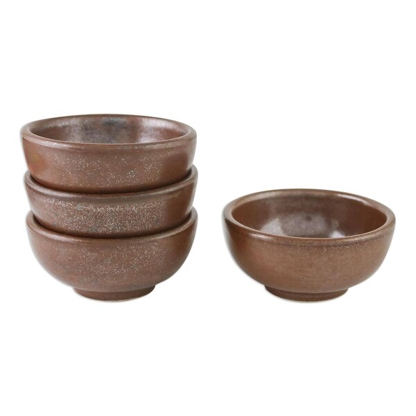 2 studio pottery bowls  handmade pottery bowl set  red modern stoneware bowls  boho home decor  decorative bowls