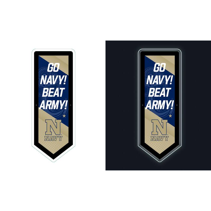 US Naval Academy LED Lighted Sign - Multi
