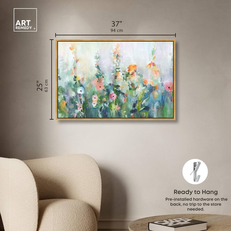 Harmony of Summer Canvas by Art Remedy