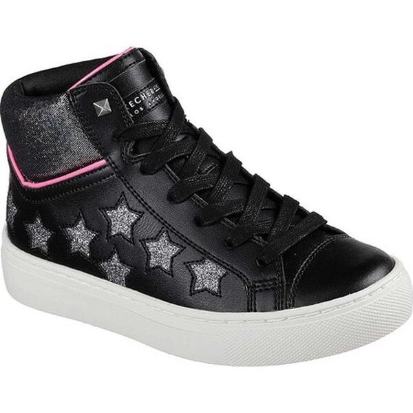 black high top skechers