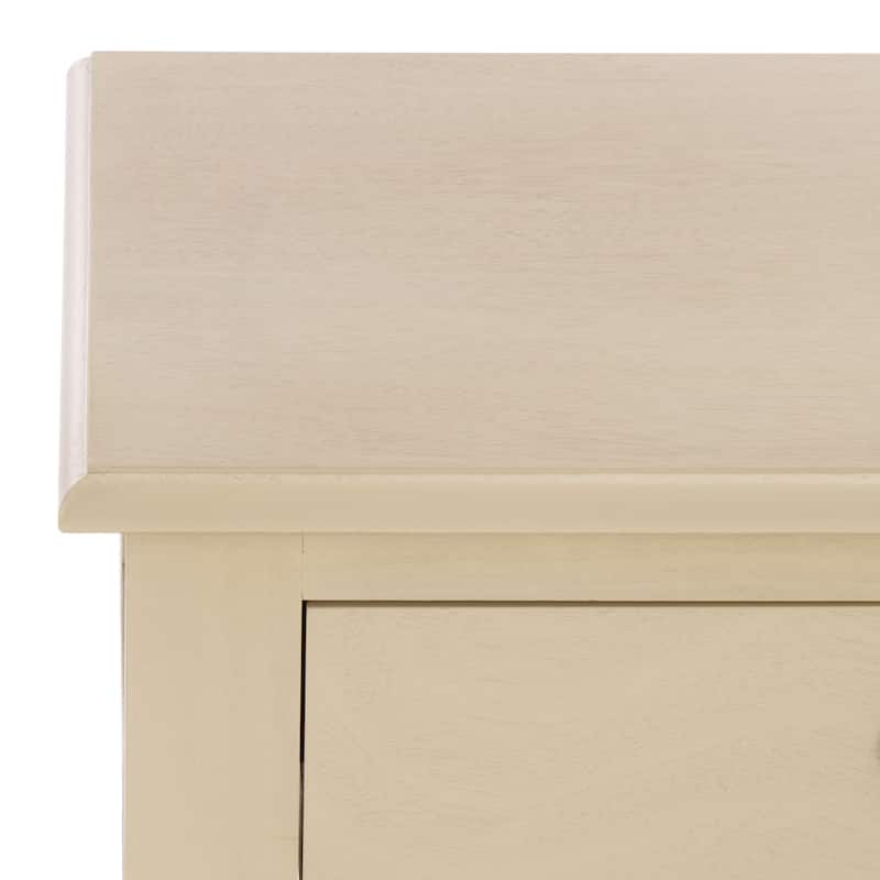 SAFAVIEH Henretta 2-Drawer Console Table - 35.5" W x 13" L x 29.5" H - 35.5" W x 13" L x 29.5" H - 36"W x 13"D x 30"H