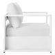 preview thumbnail 25 of 39, Tahoe Outdoor Patio Powder-Coated Aluminum 2-Piece Armchair Set