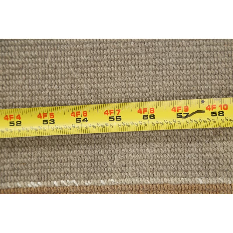 Nepalese Vegetable Dye Oriental Area Rug Wool Hand-knotted Carpet - 6'1" x 9'0"