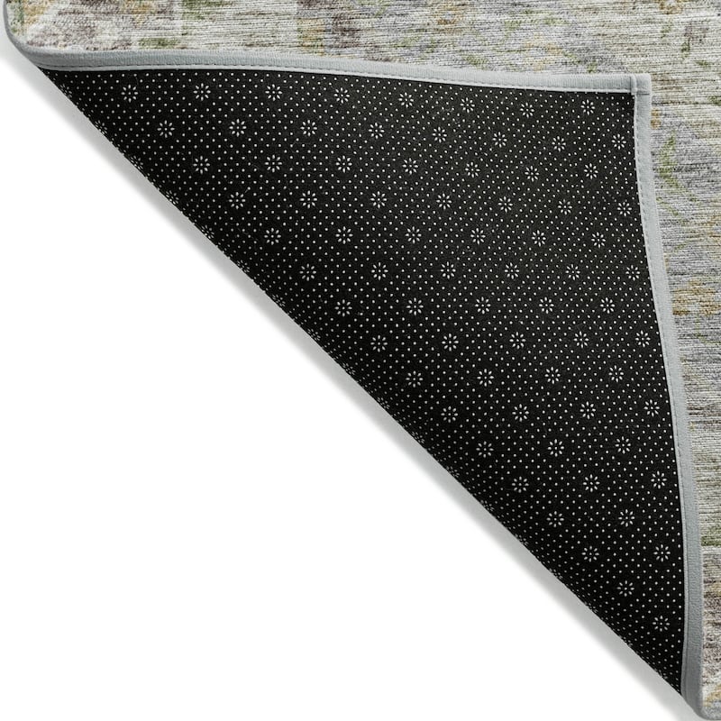 Machine Washable Indoor/Outdoor Traditional Ali Chantille Rug