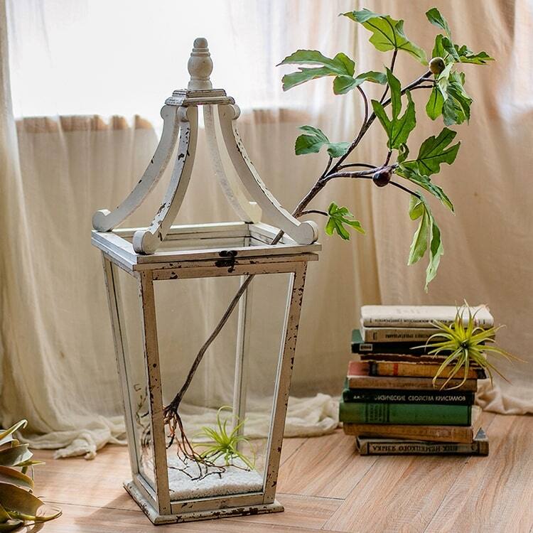 RusticReach Artificial Fig Leaf Stem - [B]-Medium-44.8"H