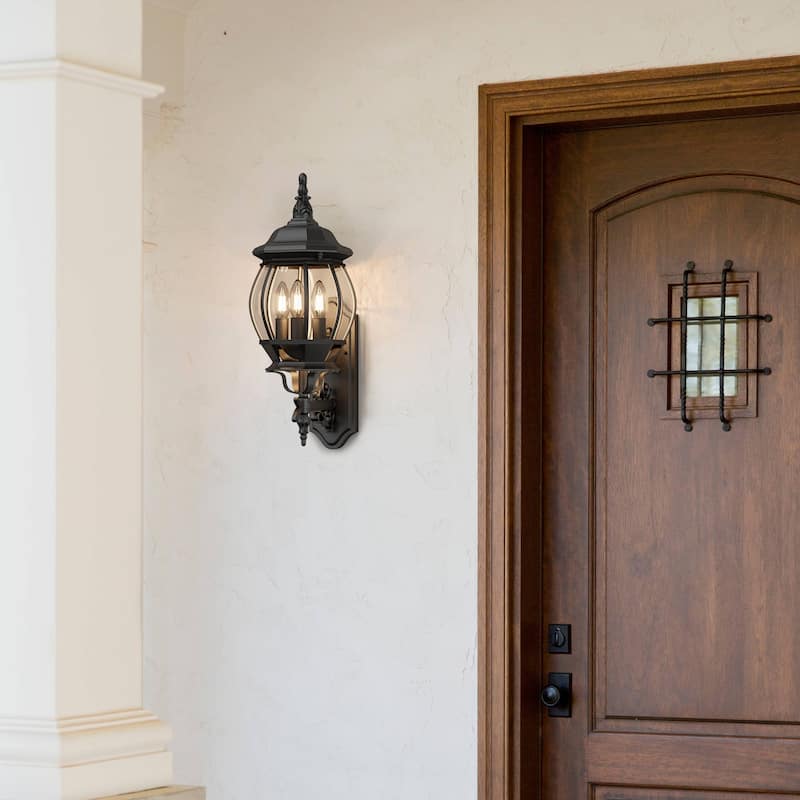 Outdoor 1/3 Light Waterproof Aluminum Wall Light