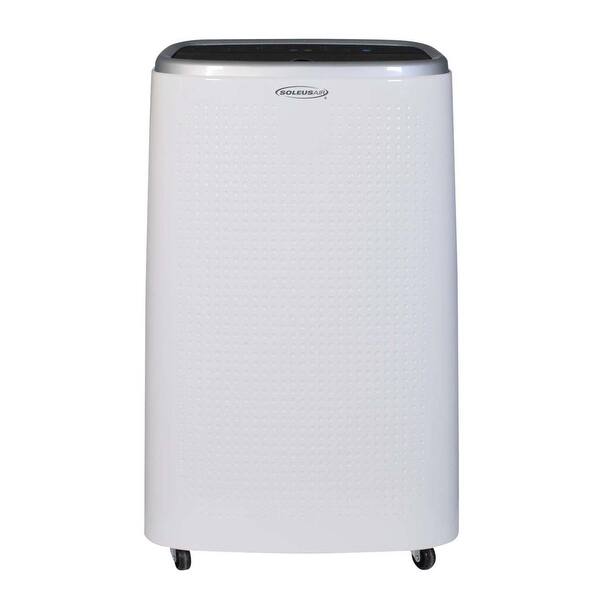 slide 2 of 10, Soleus Air New 12,000 BTU (8,000 BTU DOE) Rated Portable Air Conditioner with Turbo Cool and MyTemp Remote Control