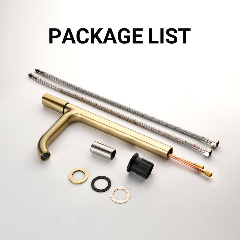 Modern Single Handle Bathroom Vessel Faucet