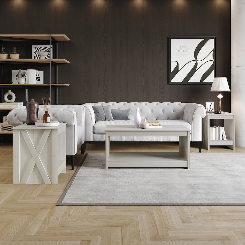 CraftPorch Contemporary Coffee Table Set