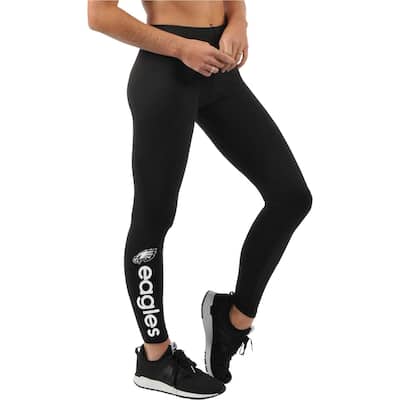 G-III Womens Philadelphia Eagles Casual Leggings, Black, X-Small