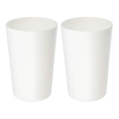 2pcs Bathroom Toothbrush Tumblers for Kitchen 4.52"x3.03"