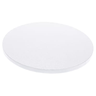 Cake Boards, 1Pcs Cardboard Cake Drums, 1/2" Thick Round Cake Base