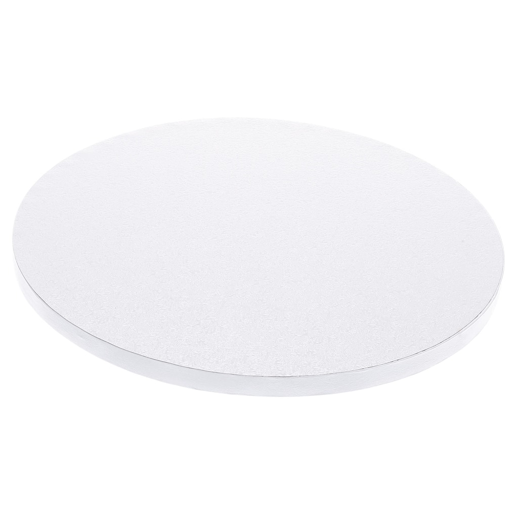 Cake Boards, 1Pcs Cardboard Cake Drums, 1/2" Thick Round Cake Base