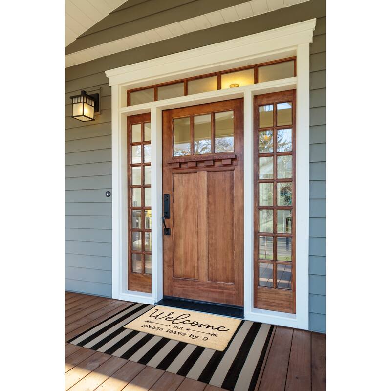 DII Damask Welcome Mat