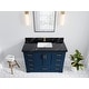 preview thumbnail 37 of 161, Willow Collection 48 in W x 22 in D x 36 in H Boston Single Bowl Sink Bathroom Vanity with Countertop