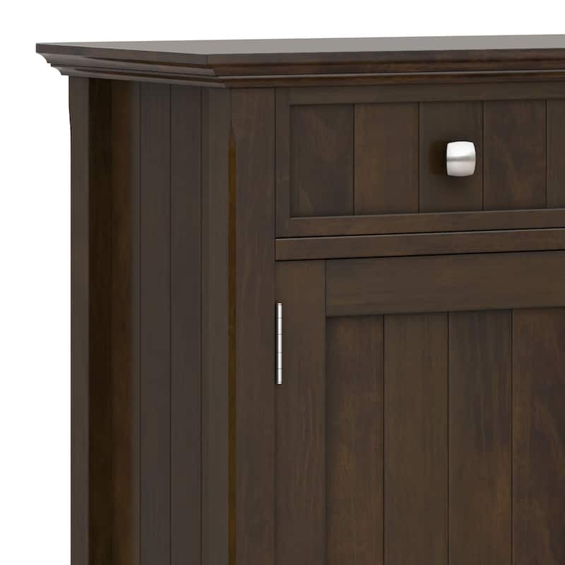 WYNDENHALL Normandy SOLID WOOD Entryway Storage Cabinet