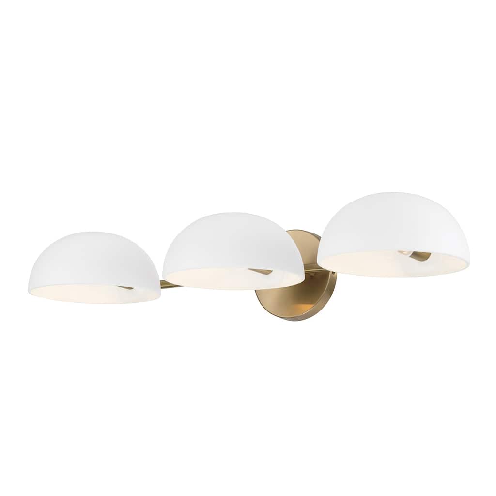 Reece 3-Light Vanity - 26"W x 5"H x 10"E