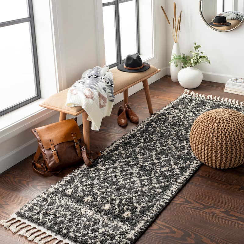 Livabliss Ophelia Moroccan Shag Area Rug