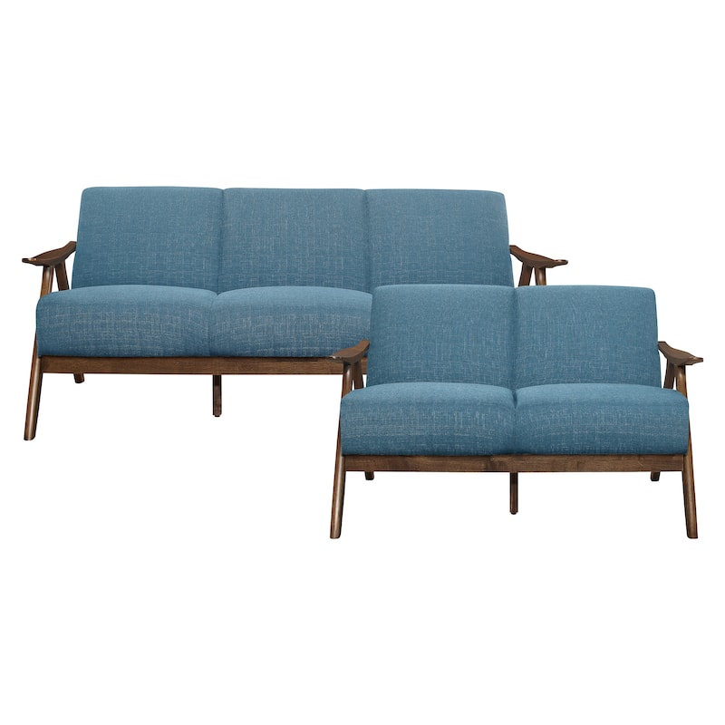 Levine 2-Piece Retro Living Room Sofa Set