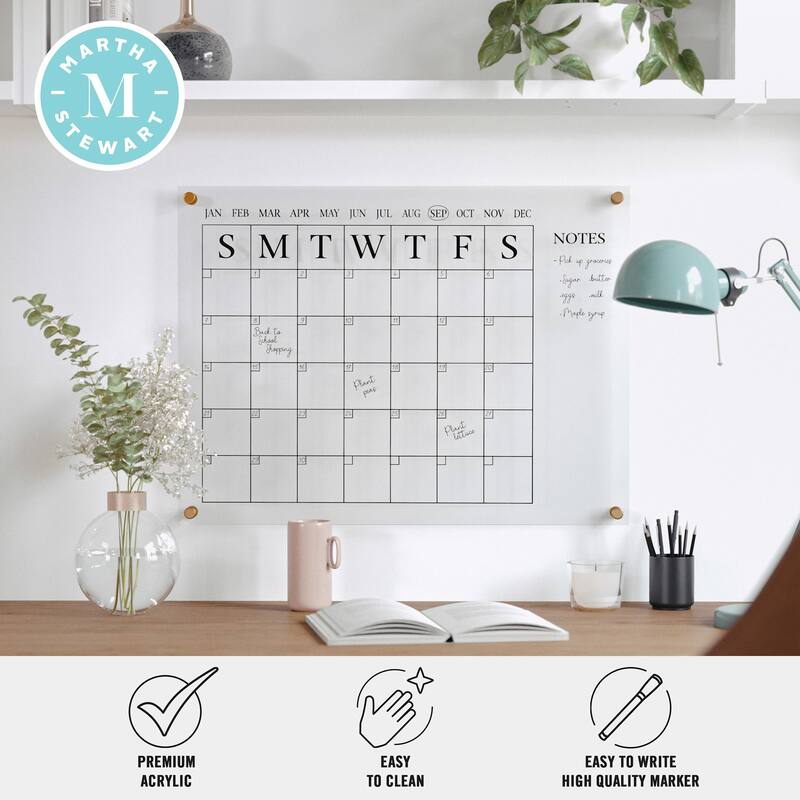 Flash Furniture BR-AC-4560-MS Grayson 24" x 18" Wall Board with Easy