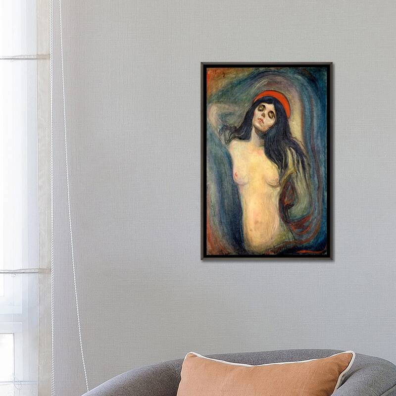 iCanvas "Madonna, 1895" by Edvard Munch Framed