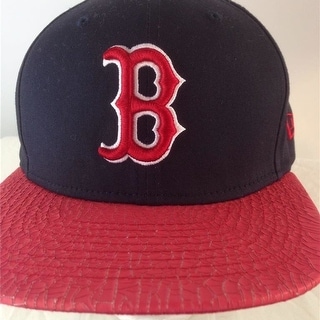 red sox flat brim hats